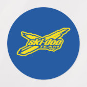 Étiquettes Équipe motoneige (Design 2)