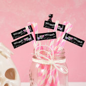 Étiquettes et drapeaux de paille pour Cake Pop Hal