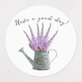 Étiquettes Etiquetas Wild flower blooming (Design 2)