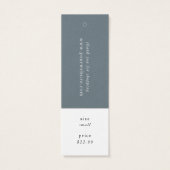Étiquettes Étiquette de vêtements - Balise de prix (Dos)