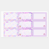 Étiquettes Etiquettes Autocollantes imperméables Tie Dye (Feuille)