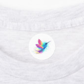 Étiquettes Exotic Rainbow Hummingbird (Apposé)