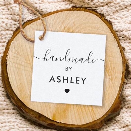 Étiquettes Fabriquées à la Main, Étiquette Cadeau