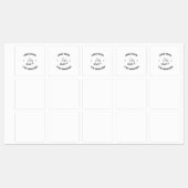 Étiquettes Faire des bougies est ma superpuissance (Feuille)