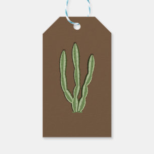 Étiquettes faites sur commande de cadeau de cactu