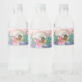 Étiquettes Fancy Baby shower d'eau de sirène (Bouteilles)