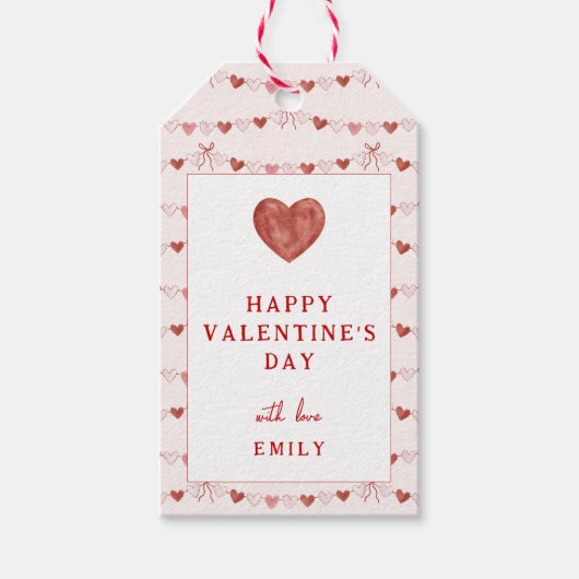 Étiquettes fantaisistes de la Saint-Valentin (Devant)