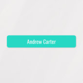 Étiquettes Fer à enfant Customisé coloré sur étanche (Design 1)