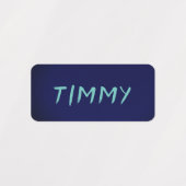 Étiquettes Fer pour les enfants (Design 1)