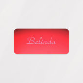 Étiquettes Fer pour les enfants (Design 2)