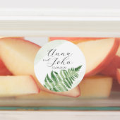 Étiquettes Ferme verte minimaliste (Apposé)