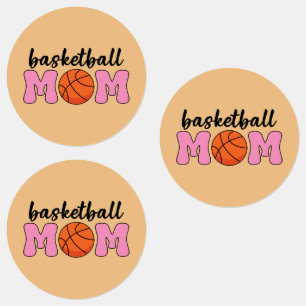 Étiquettes Fête de la mère mère du basket-ball