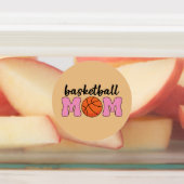 Étiquettes Fête de la mère mère du basket-ball (Apposé)