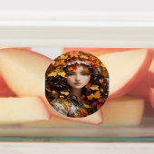 Étiquettes Feuilles d'automne chaudes, cadeaux de saison magi (Apposé)