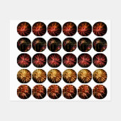 Étiquettes Feux (Feuille)