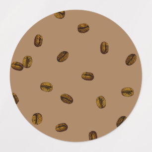 Étiquettes Fèves de café