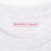 Étiquettes Fille Parties scintillant Chic moderne vêtements p (Apposé)