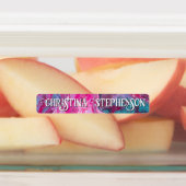 Étiquettes Filles Agate Marbre Nom de l'école Garderie Garde  (Apposé)