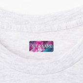 Étiquettes Filles Agate Marbre Nom de l'école Garderie Garde  (Apposé)