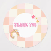 Étiquettes Filles super Anniversaire (Design 2)