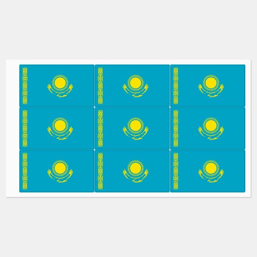 Étiquettes Flag (Feuille)