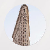 Étiquettes Flatiron building  (Design 2)