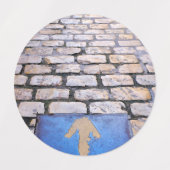 Étiquettes Flèche jaune (Design 1)