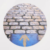 Étiquettes Flèche jaune (Design 2)