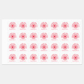 Étiquettes Fleur artisanal avec produit d'amour (Feuille)