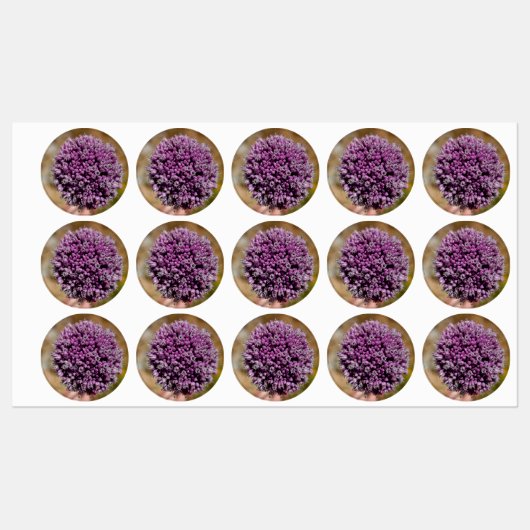 Étiquettes Fleur sauvage (Feuille)