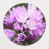 Étiquettes Fleur sauvage (Design 1)