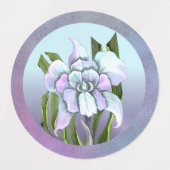 Étiquettes Fleur Smeraldo (Design 1)