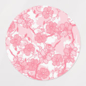Étiquettes fleurs (Design 1)