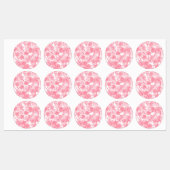 Étiquettes fleurs (Feuille)