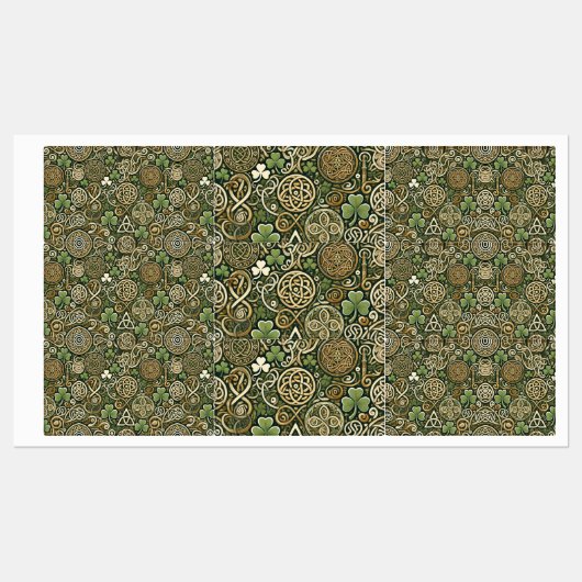 Étiquettes Floraison Celtique (Feuille)