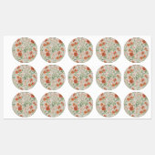 Étiquettes Flores 3 (Feuille)