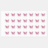 Étiquettes Flower Butterfly (Feuille)