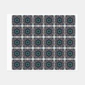 Étiquettes folk Mandala (Feuille)