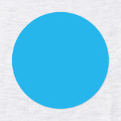 Étiquettes Fond uni bleu cyan (Design 1)
