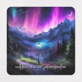 Étiquettes Forêt enchantée (Design 1)