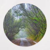 Étiquettes Forêt moussue (Design 2)