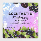 Étiquettes Forfait Blackberry Fruit (Design 2)