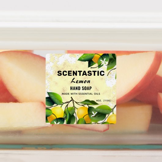 Étiquettes Forfait Fruit citron (Apposé)