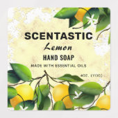 Étiquettes Forfait Fruit citron (Design 1)