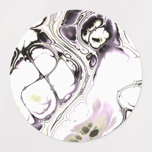 Étiquettes fractale molle 1 (Design 2)