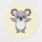 Étiquettes Funny Koalas (Design 2)