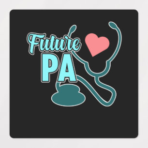 Étiquettes Futur PA Médecin Assistant Étudiants Médicales 