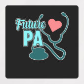 Étiquettes Futur PA Médecin Assistant Étudiants Médicales Arg (Design 2)