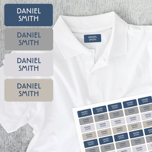 Étiquettes Garçon École Nom de la garderie