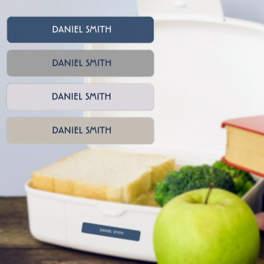 Étiquettes Garçon École Nom de la garderie